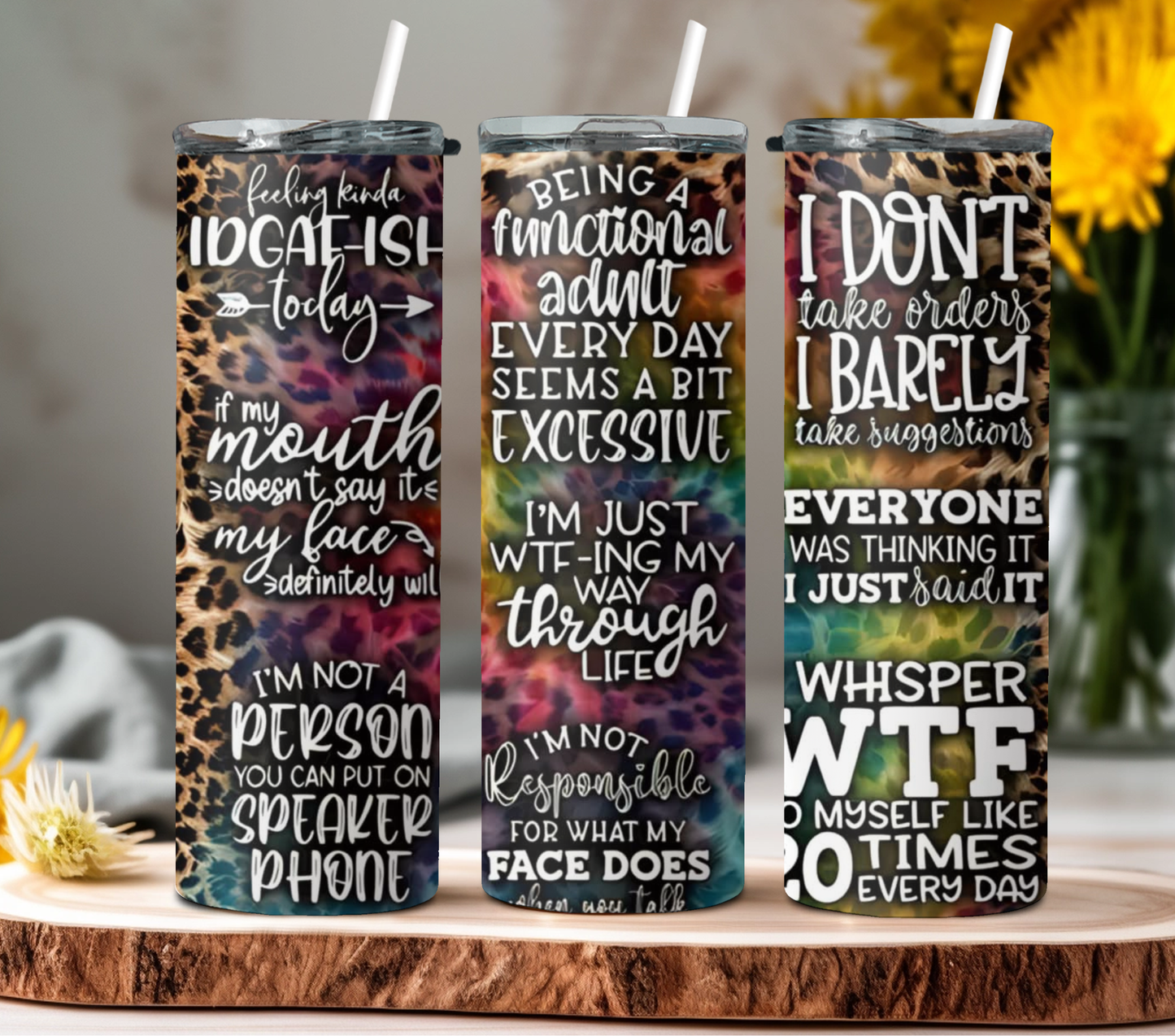 Naughty Affirmation - 20oz Tumbler