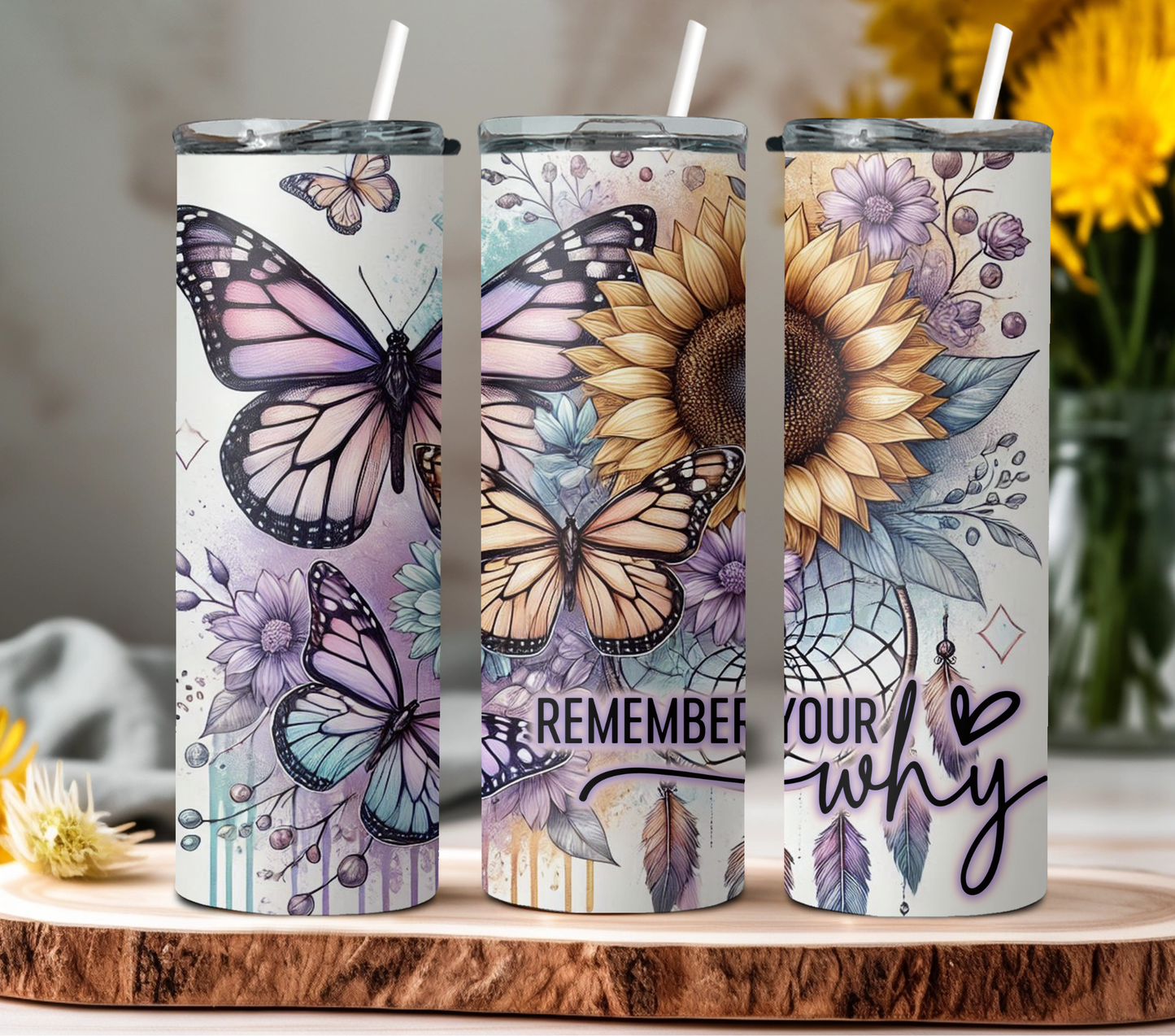 Remember your why - 20oz Tumbler