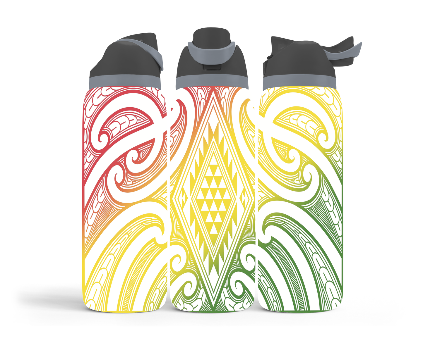 Wairua Rasta White - 24oz Sports Bottle