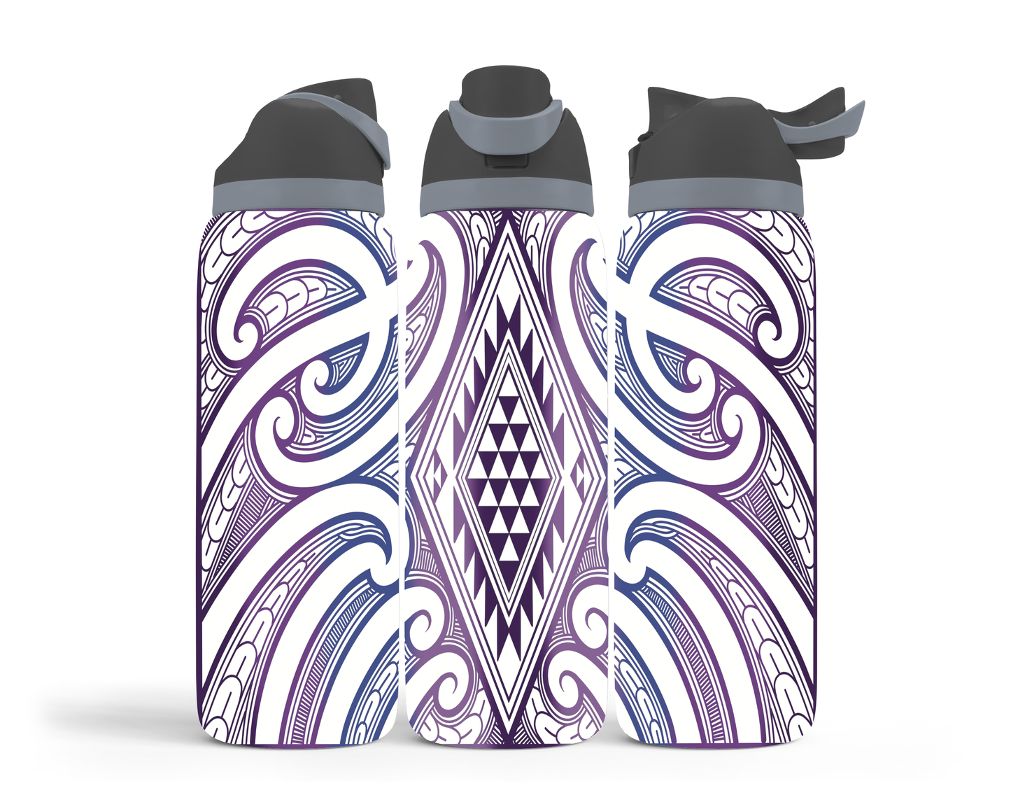 Wairua Purple - 24oz Sports Bottle
