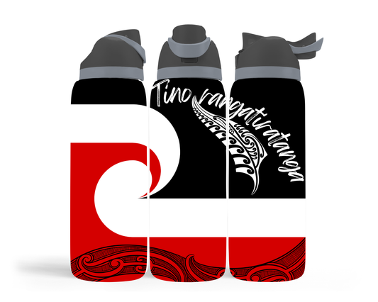Tino Rangatiratanga - 24oz Sports Bottle