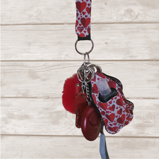 Red Heart - Self Defense Keychain