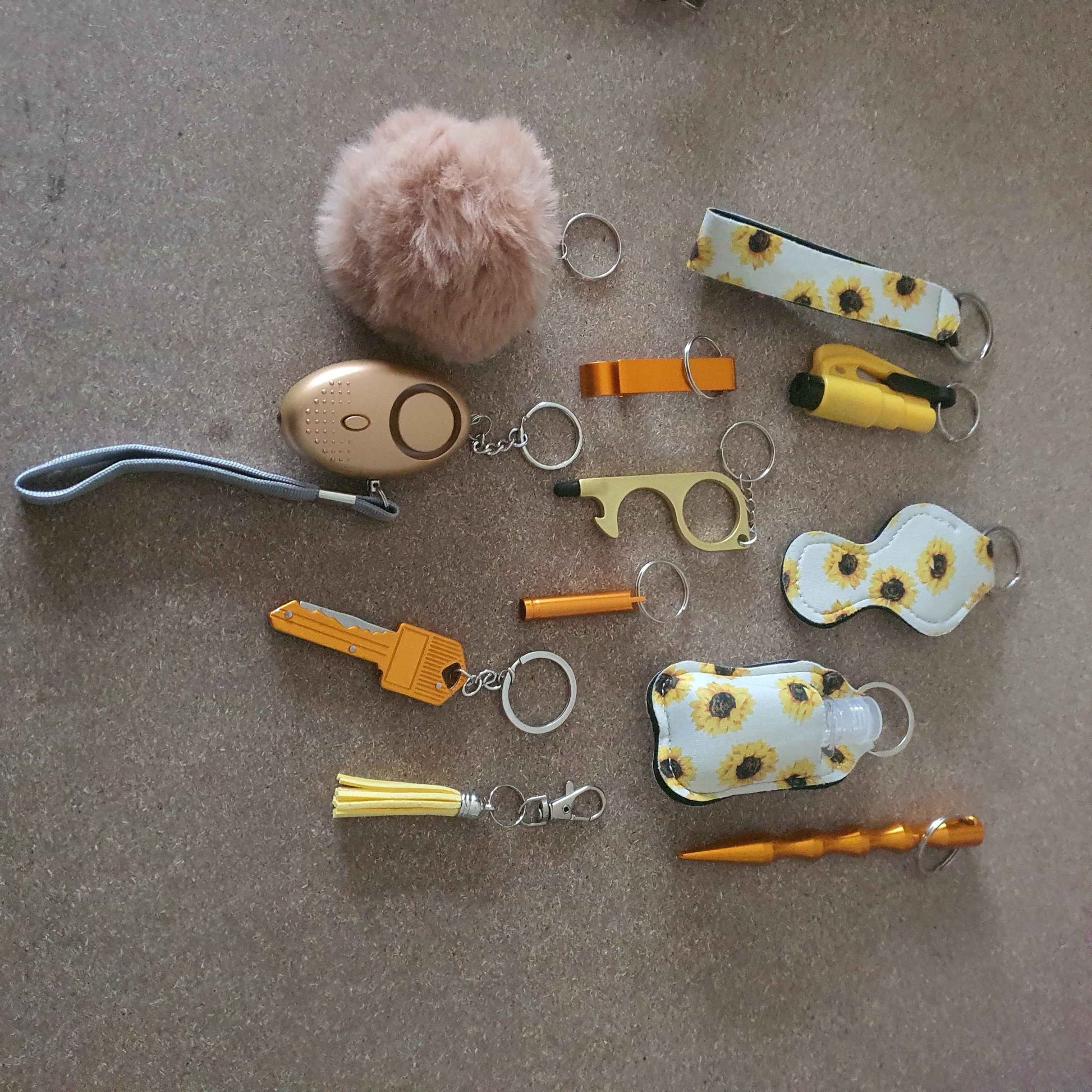 Sunflower - Self Defense Keychain