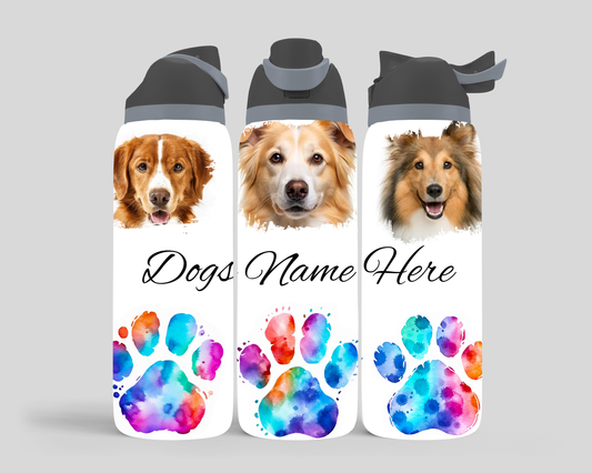 Custom Pet - 24oz Sports Bottle