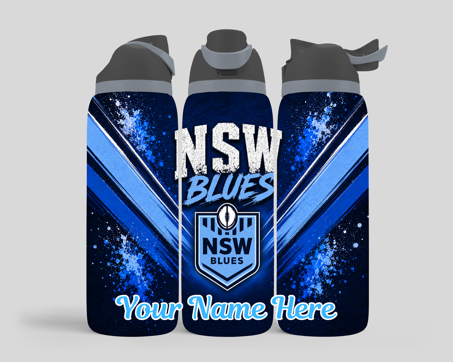 NSW Blues Custom - 24oz Sports Bottle