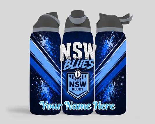 NSW Blues Custom - 24oz Sports Bottle