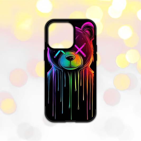 Teddy bear Drip - Phone Case