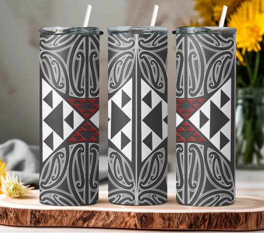 Mana Māori Black - 20oz Tumbler