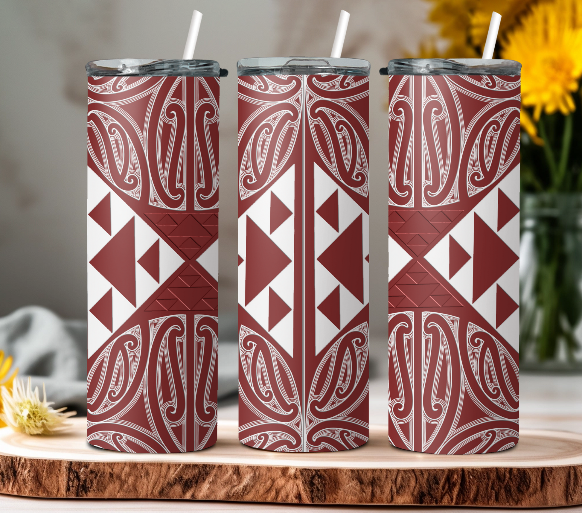 Mana Māori Red - 20oz Tumbler